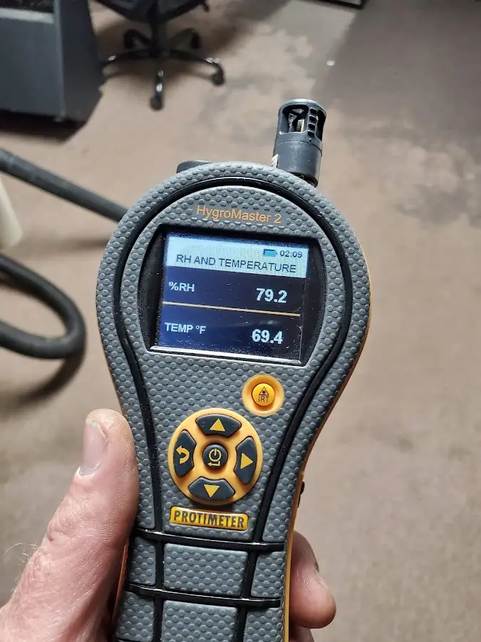 Moisture meter humidity assessment for Mold Remediation & Removal in Sunnyside